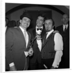 Kenny Ball with Frankie Vaughan and Acker Bilk by Harry Hammond