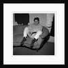 Paul Anka in dressing room by Harry Hammond