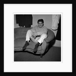 Paul Anka in dressing room by Harry Hammond