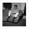 Paul Anka in dressing room by Harry Hammond