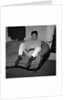 Paul Anka in dressing room by Harry Hammond