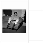 Paul Anka in dressing room by Harry Hammond