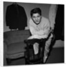 Paul Anka in dressing room by Harry Hammond