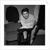 Paul Anka in dressing room by Harry Hammond