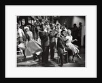 Paul Anka with Petula Clark and Eddie Calvert by Harry Hammond