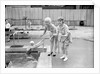 Shani Wallis with Vera Day in a swimming pool by Harry Hammond