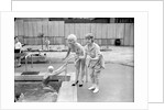 Shani Wallis with Vera Day in a swimming pool by Harry Hammond