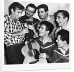 Jim Dale with The Vipers Skiffle Group by Harry Hammond