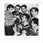 Jim Dale with The Vipers Skiffle Group by Harry Hammond