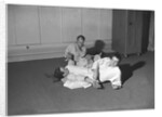 Peter Sellers having Judo lessons by Harry Hammond