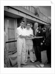 Eric Sykes, Peter Sellers, Cyril Stapleton and Harry Worth by Harry Hammond