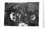 Ronnie Scott with unknown band by Harry Hammond