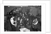 Ronnie Scott with unknown band by Harry Hammond