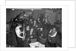 Ronnie Scott with unknown band by Harry Hammond