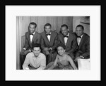 The Platters with Lonnie Donegan by Harry Hammond