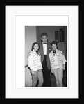 Larry Page and two fans by Harry Hammond