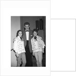 Larry Page and two fans by Harry Hammond