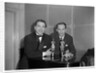 Mantovani and Johnny Dankworth with their awards by Harry Hammond