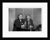Mantovani and Johnny Dankworth with their awards by Harry Hammond