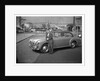 Mantovani with his Jaguar by Harry Hammond