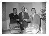 Mantovani with George Elrick and unknown man by Harry Hammond