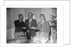 Mantovani with George Elrick and unknown man by Harry Hammond