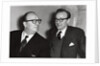 Billy Cotton with his son Bill Cotton Jr by Harry Hammond
