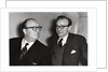 Billy Cotton with his son Bill Cotton Jr by Harry Hammond