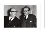 Billy Cotton with his son Bill Cotton Jr by Harry Hammond