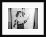 Petula Clark recording for Pye-Nixa records by Harry Hammond
