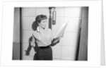 Petula Clark recording for Pye-Nixa records by Harry Hammond