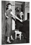 Shirley Bassey with Johnny Franz by Harry Hammond