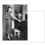 Shirley Bassey with Johnny Franz by Harry Hammond