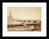 Westminster Bridge over the river at high tide by William Strudwick