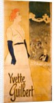 Yvette Guilbert by Théophile-Alexandre Steinlen