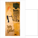 Yvette Guilbert by Théophile-Alexandre Steinlen