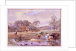 Watering Place by Myles Birket Foster