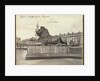 Stone Lion, Trafalgar Square, London by Francis Frith & Co.