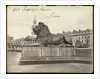 Stone Lion, Trafalgar Square, London by Francis Frith & Co.