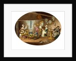 Representing spinning, reeling with the clock reel and boiling the yarn by William Hincks