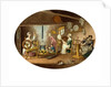 Representing spinning, reeling with the clock reel and boiling the yarn by William Hincks