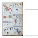 Pages from the Original Drawing Book of the Leeds Pottery manufacturers Hartley & Green by Anonymous