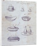 Pages from the Original Drawing Book of the Leeds Pottery manufacturers Hartley & Green by Anonymous