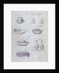 Pages from the Original Drawing Book of the Leeds Pottery manufacturers Hartley & Green by Anonymous