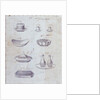 Pages from the Original Drawing Book of the Leeds Pottery manufacturers Hartley & Green by Anonymous