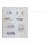Pages from the Original Drawing Book of the Leeds Pottery manufacturers Hartley & Green by Anonymous