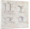 Pages from the Original Drawing Book of the Leeds Pottery manufacturers Hartley & Green by Anonymous