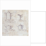 Pages from the Original Drawing Book of the Leeds Pottery manufacturers Hartley & Green by Anonymous