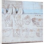 Pages from the Original Drawing Book of the Leeds Pottery manufacturers Hartley & Green by Anonymous