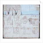 Pages from the Original Drawing Book of the Leeds Pottery manufacturers Hartley & Green by Anonymous